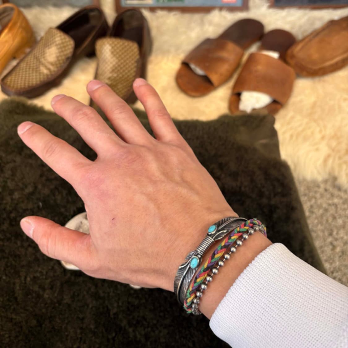 터콰이즈 터키석 뱅글 네이티브아메리칸 인디언쥬얼리 상품이미지3