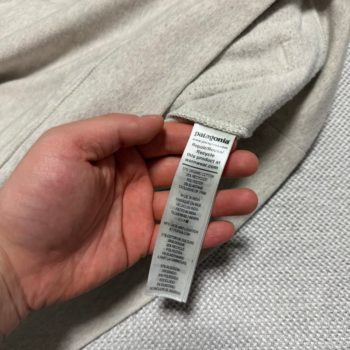 파타고니아 하프집업 맨투맨 상품이미지3