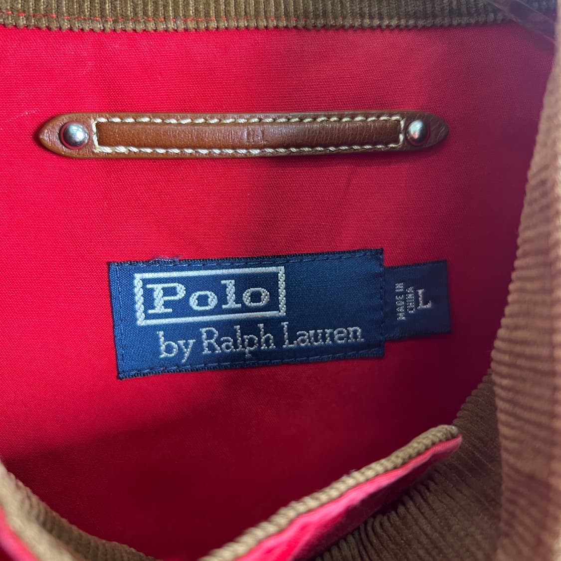 폴로 랄프로렌 레드 바라쿠타 자켓 L 상품이미지3
