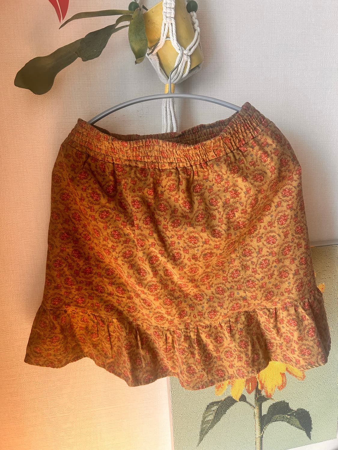 모리걸 페이즐리 y2k 레이어드 스커트 skirt 상품이미지1