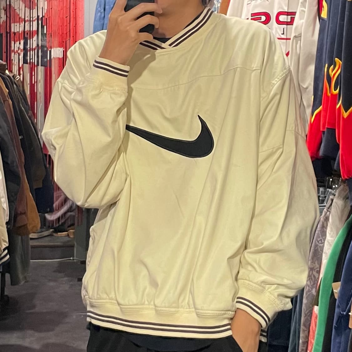 [IM] NIKE 나이키 아이보리 웜업 상품이미지4