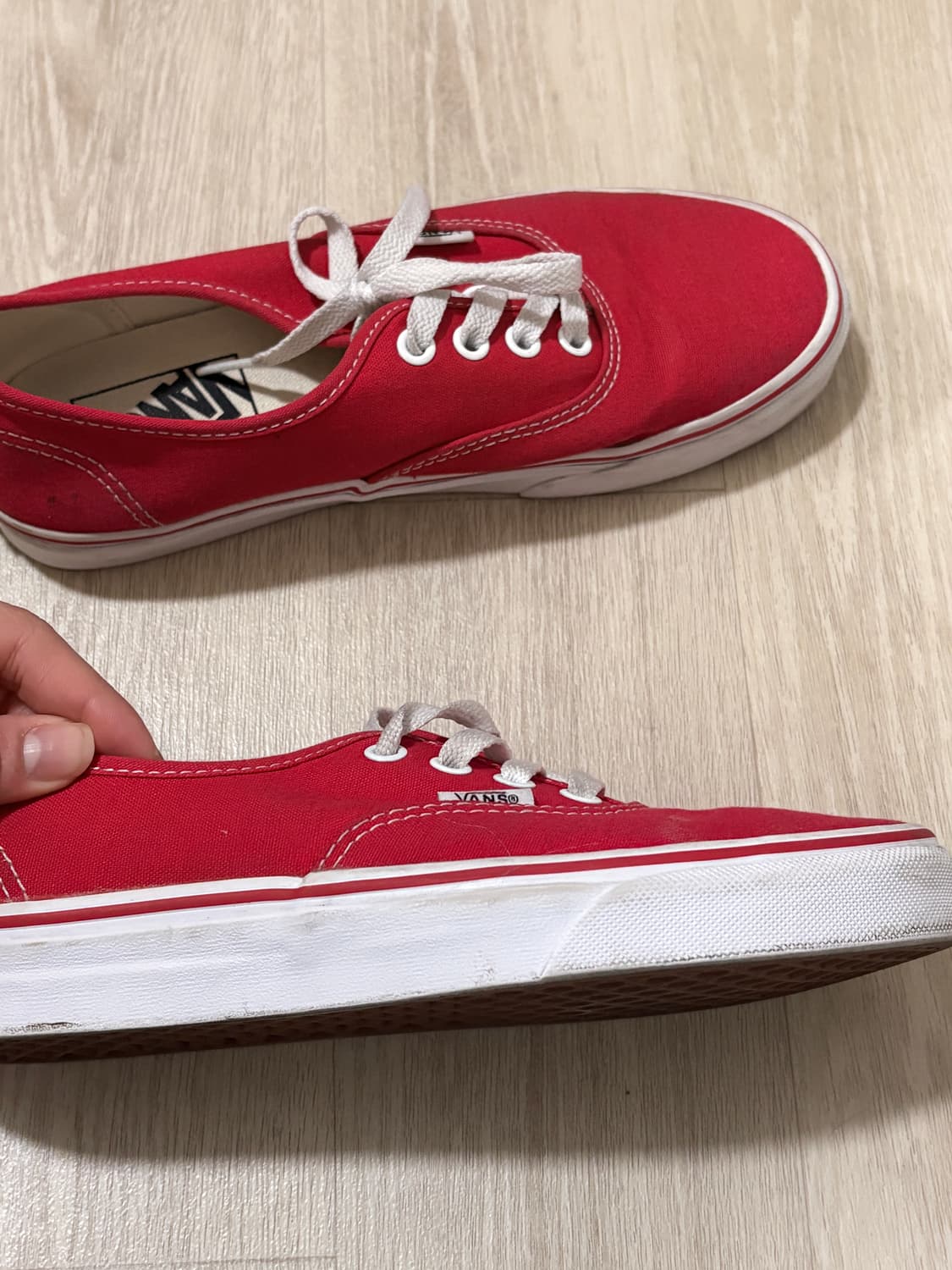 반스 어센틱 레드 230 상품이미지5