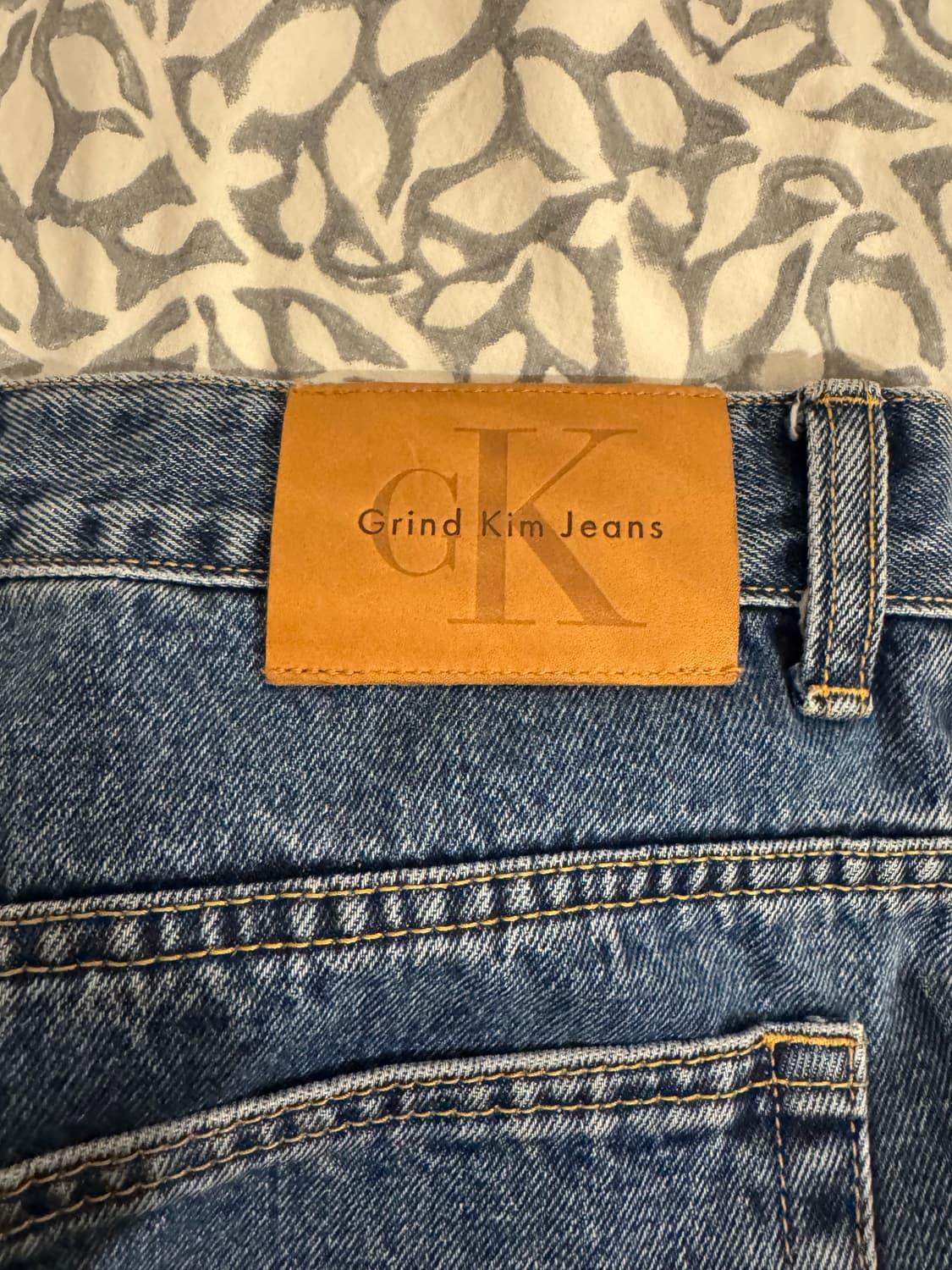 워스트스케이트샵 worst skateshop 청바지 m 상품이미지3