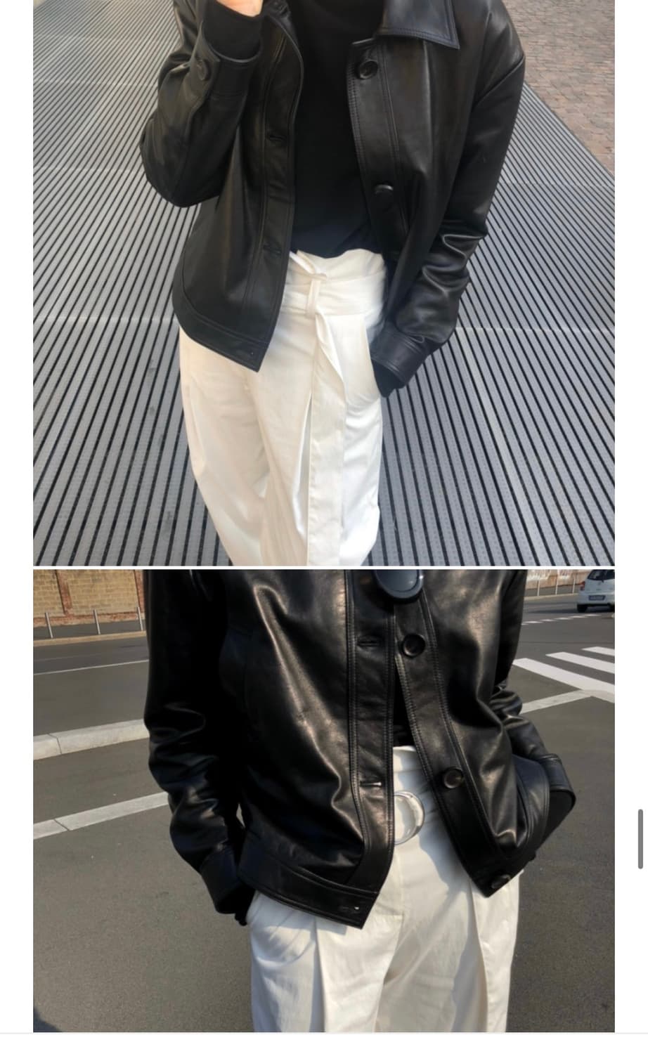 [미착용] Ore signature leather JK 오어 시그니처 레 상품이미지4