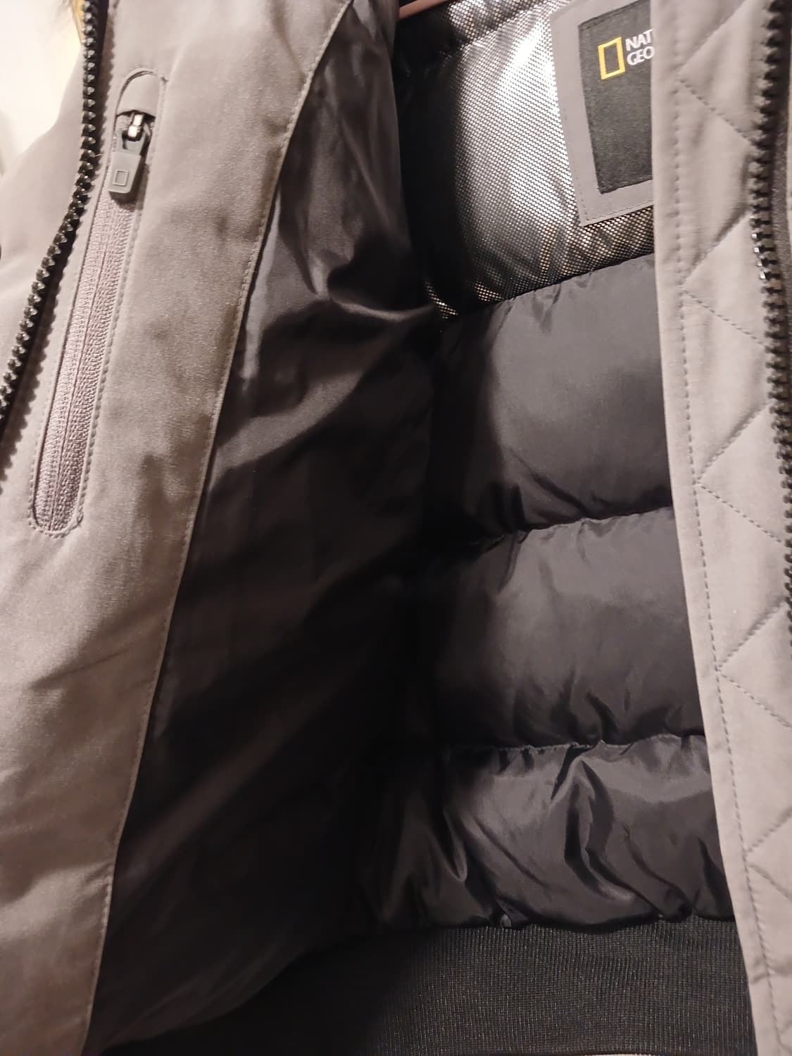내셔널지오그래픽 정품 여성 숏패딩 85 (XS) 사이즈 상품이미지3