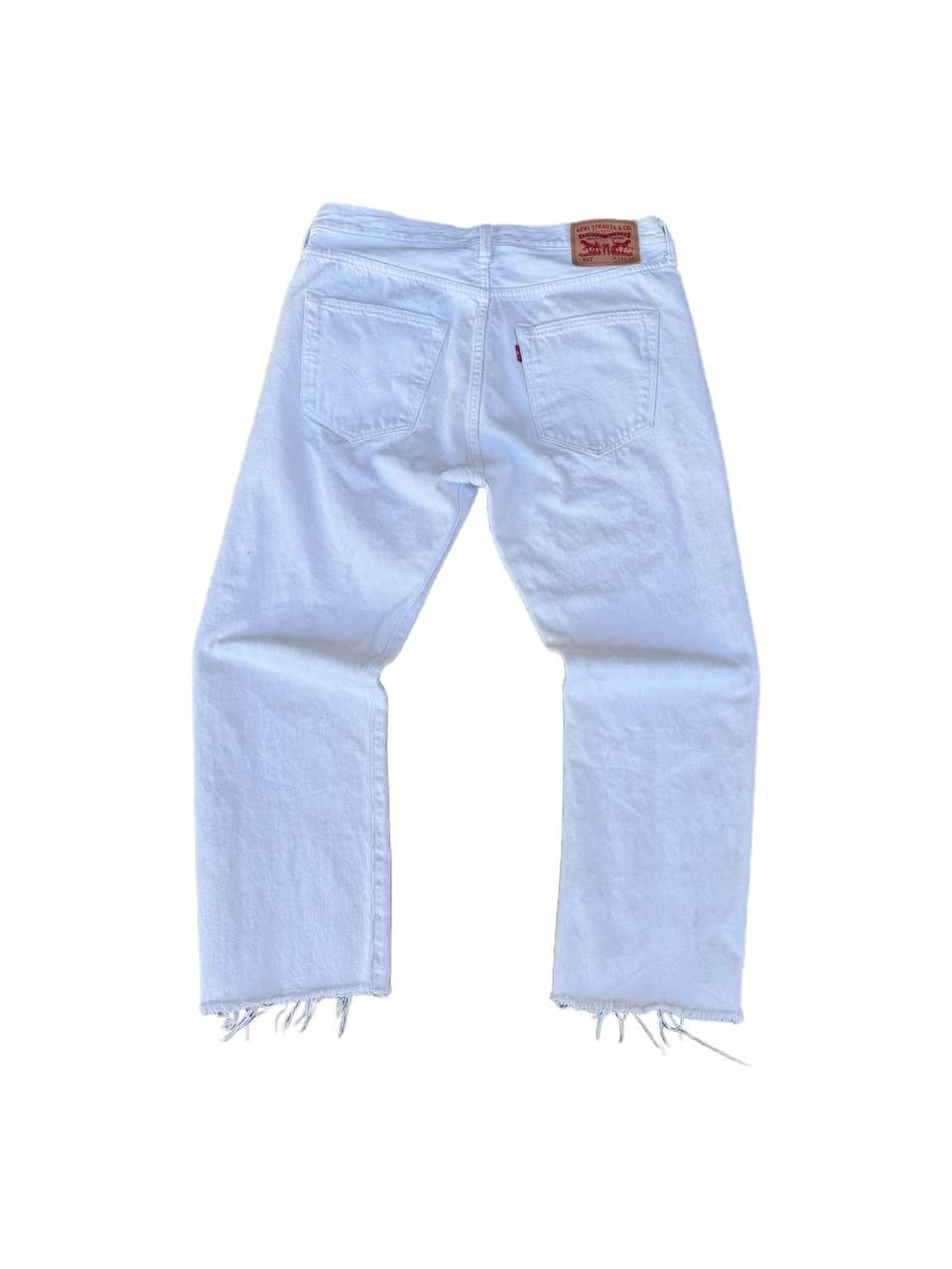 Levis 501 white jeans (32) 상품이미지2