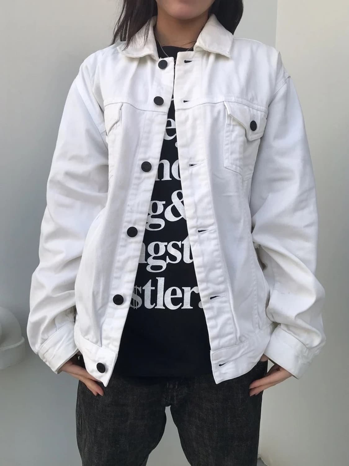00's ELVIRA Box Logo Graphic Jacket 상품이미지5