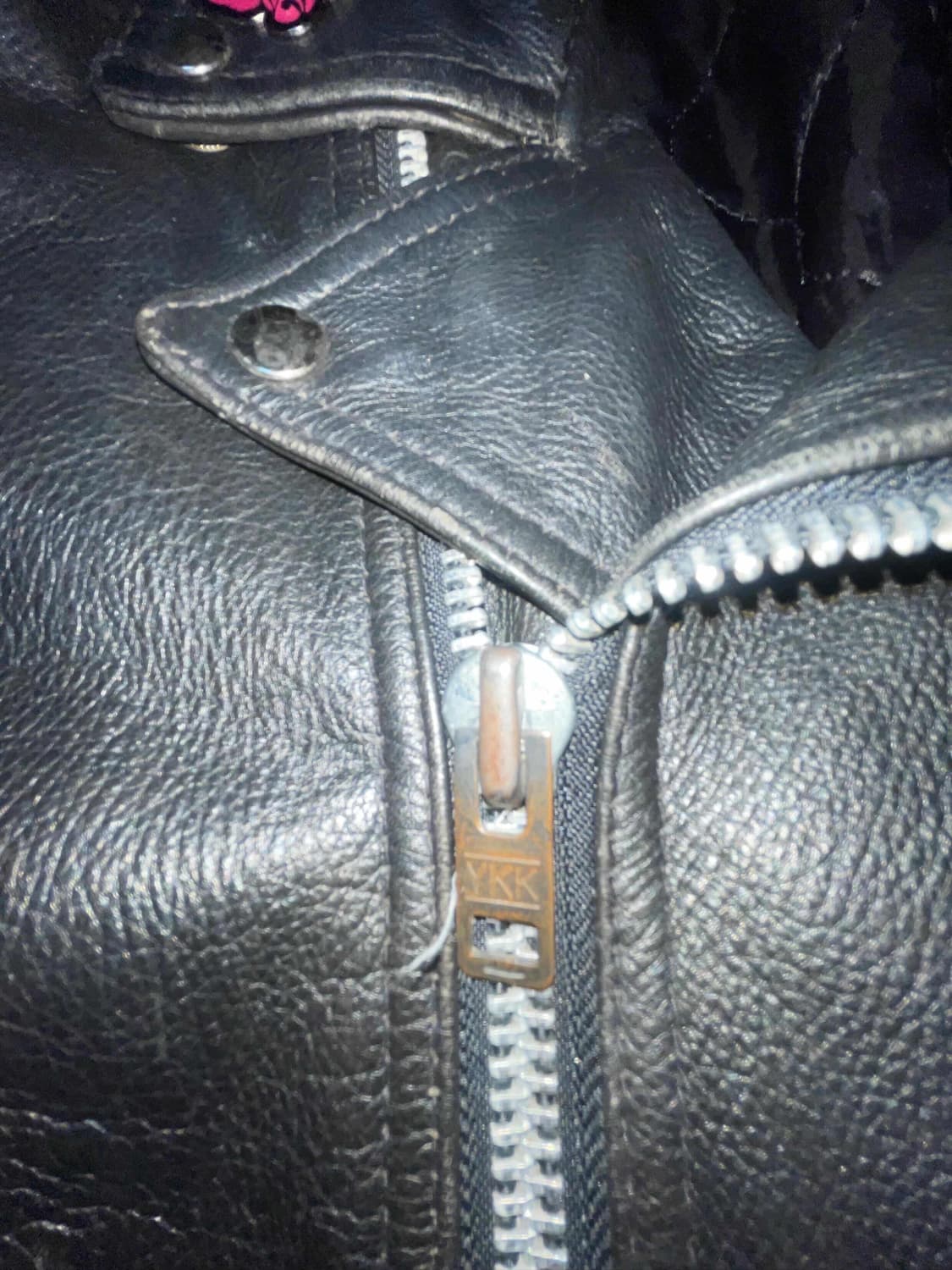 No id leather jacket 상품이미지4
