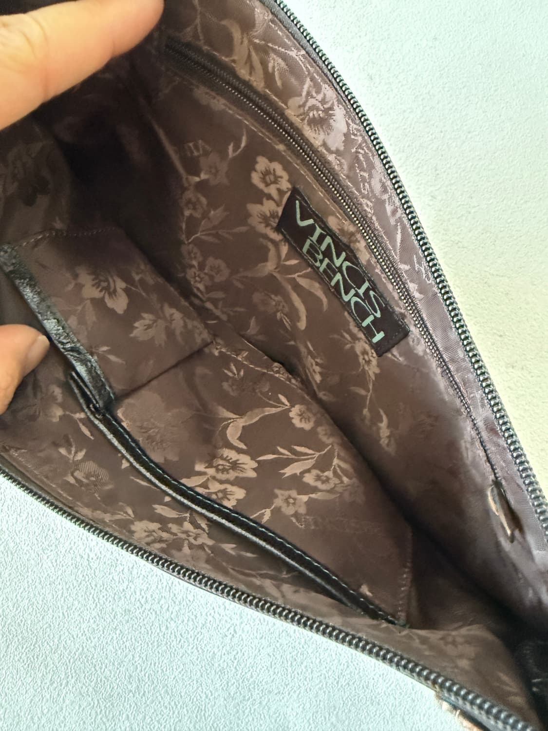 Pre owned 레더 숄더백 상품이미지7