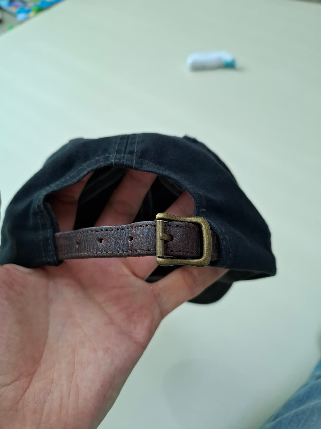 랄프로렌 더블알엘 랜치 로고 블랙 볼캡 상품이미지3