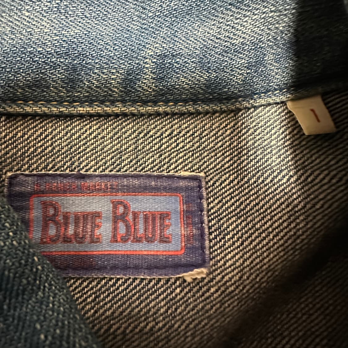 BLUE BLUE japan made denim jacket 상품이미지4
