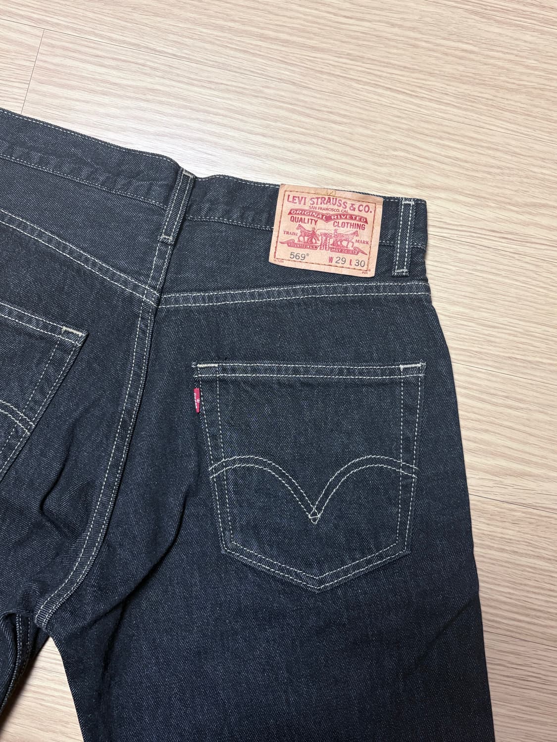 리바이스 00s 569 루즈 스트레이트 흑청 MEXICO🇲🇽 상품이미지1