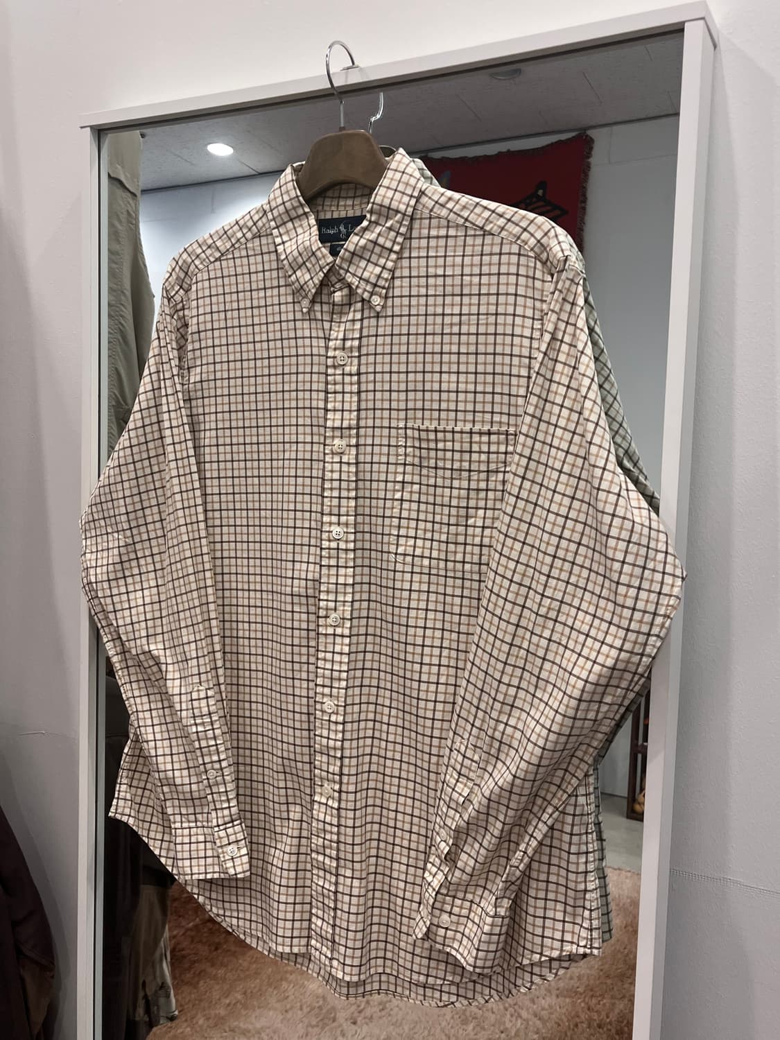 Polo RL 폴로 랄프로렌 CLASSIC FIT 체크 셔츠 상품이미지1