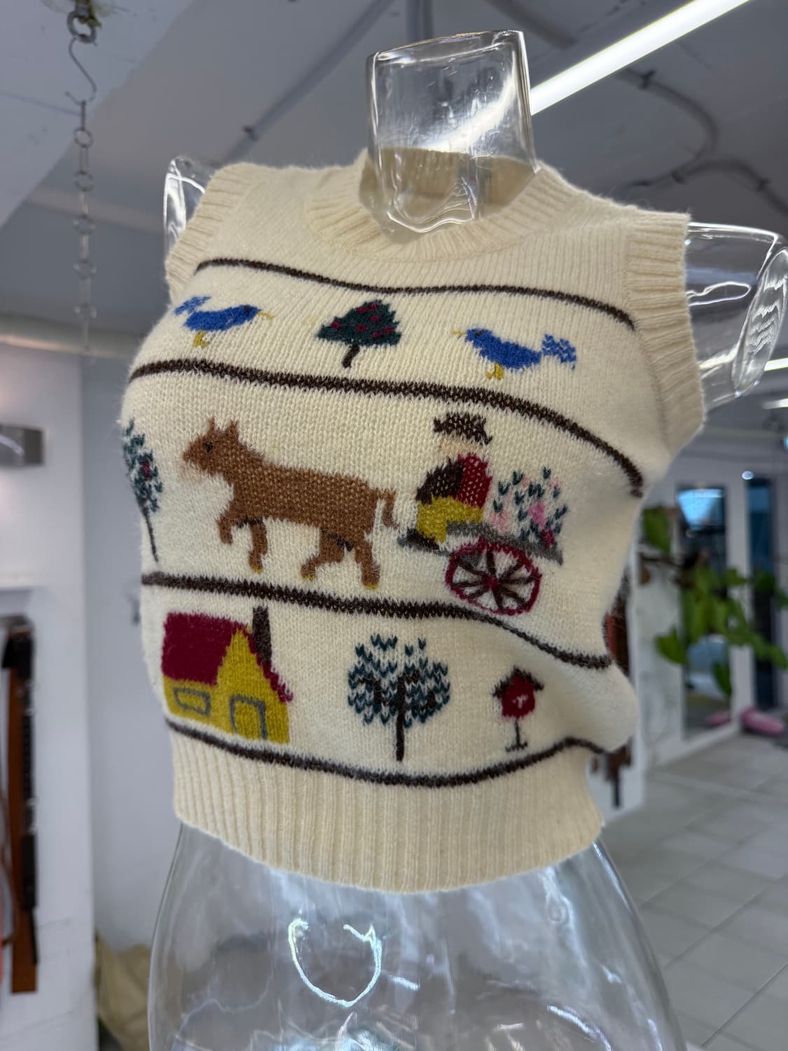 countryside knit vest 상품이미지2