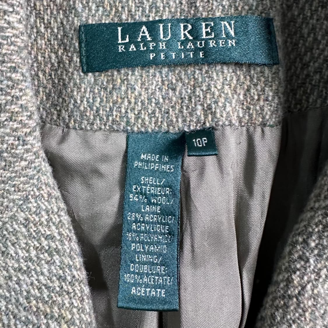 로렌 랄프로렌 트위드 블레이저 자켓  상품이미지9