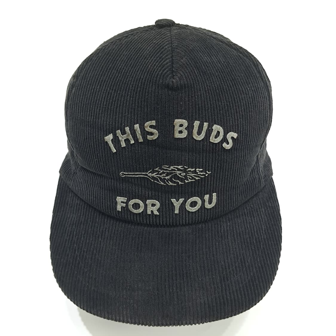 빈티지 80s Bud Leaf 코듀로이 볼캡 P1668 상품이미지3