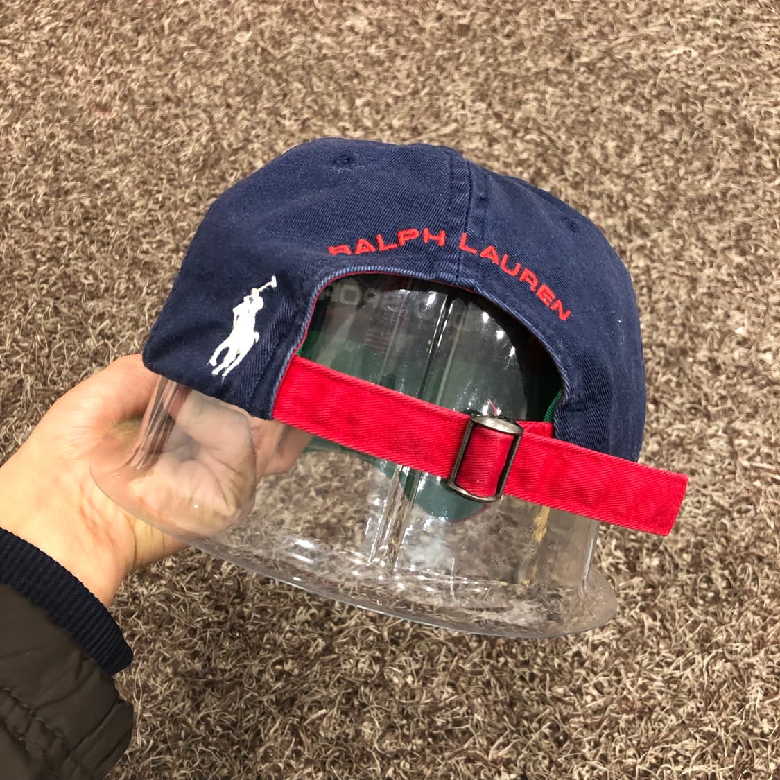 폴로 랄프로렌 스포츠 성조기 포니 배색 볼캡 상품이미지4
