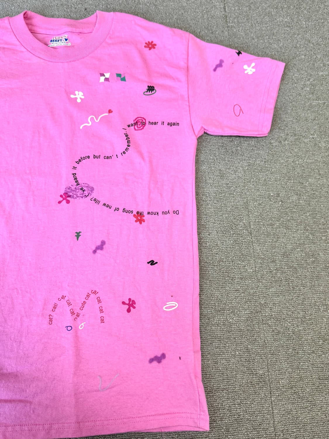 TENUSIS 실크스크린 티셔츠 상품이미지3