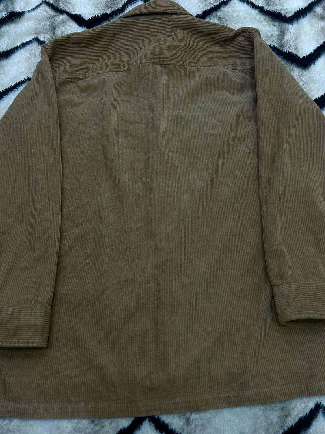 [XL]무신사스탠다드 코듀로이 오버핏 셔츠/더스티베이지 상품이미지4