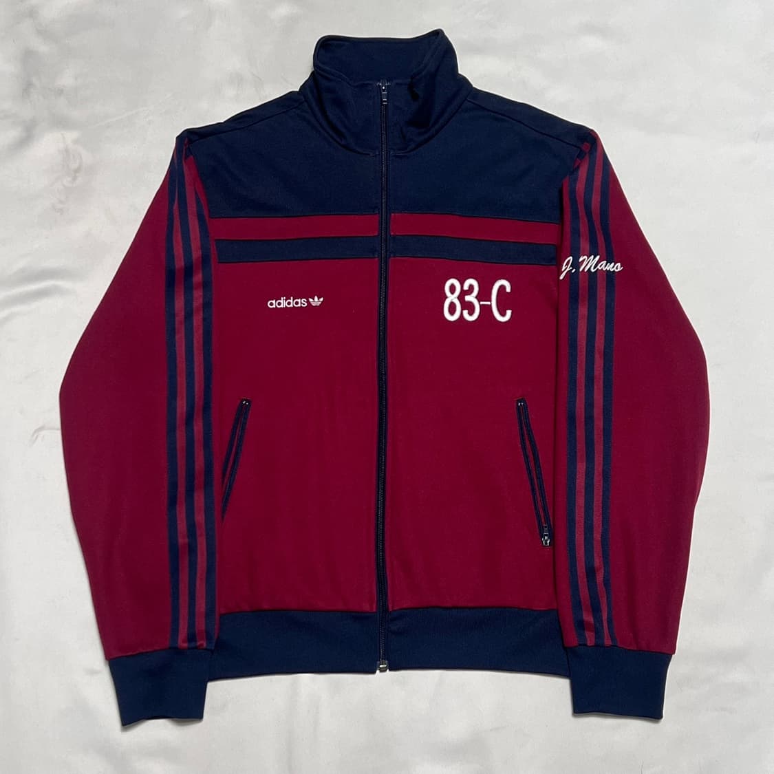 95 아디다스 83-C 버건디 져지 상품이미지2