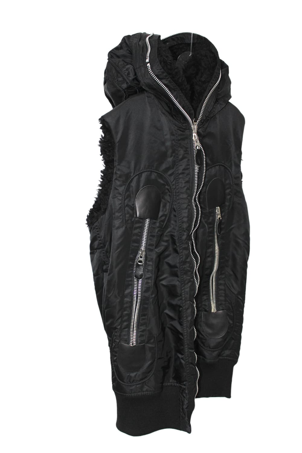 CABANE de ZUCCA 09AW 카반데주카 풀마스크 나일론 베스트 상품이미지2