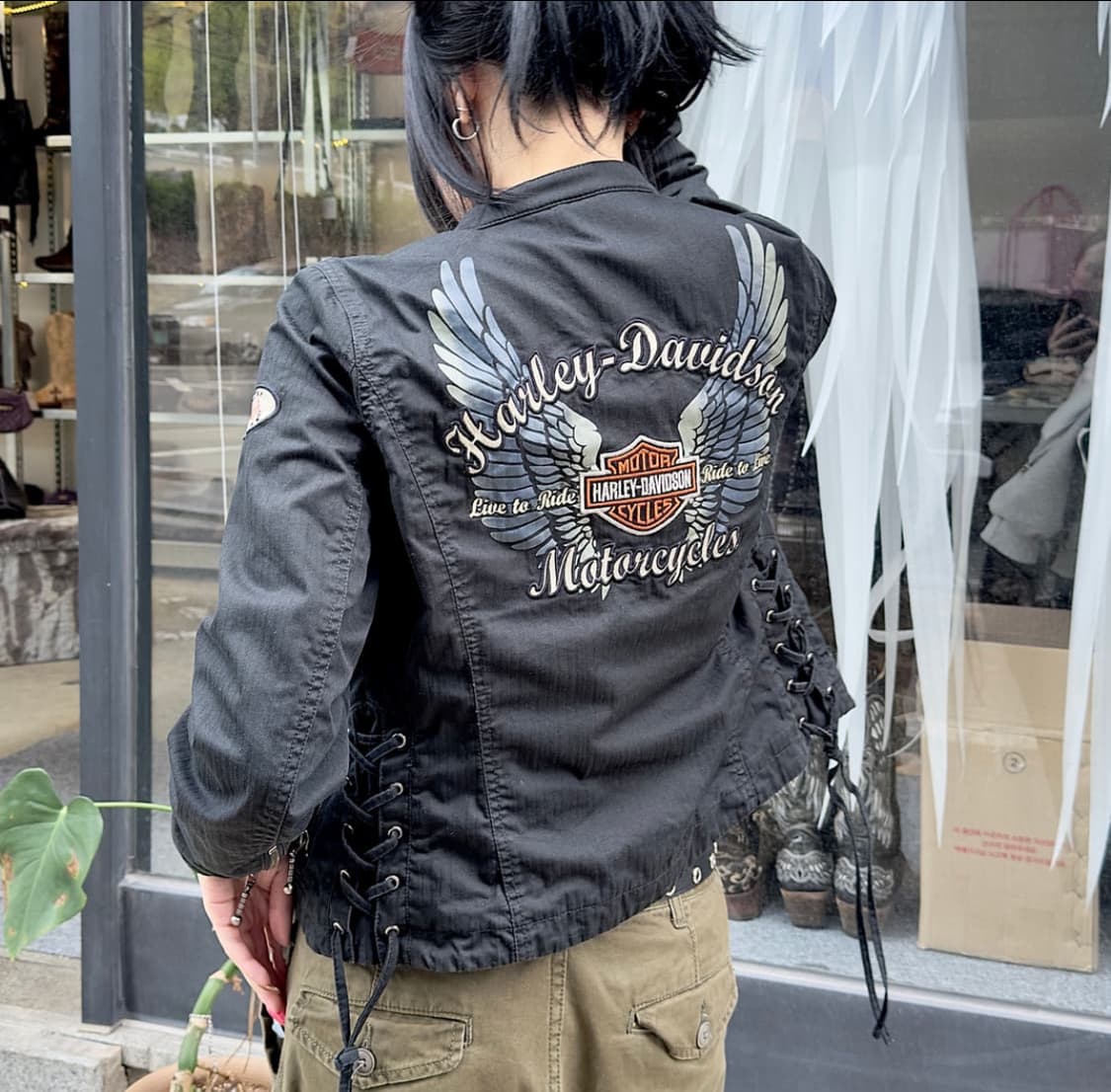 2010 할리 데이비슨 엔젤 코르셋 자켓 상품이미지5