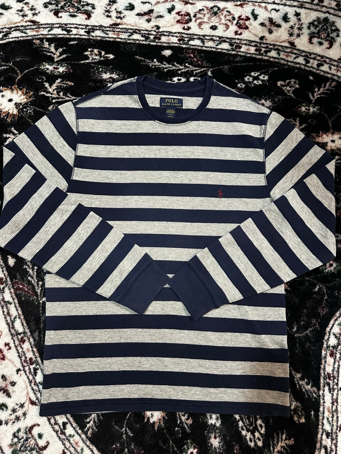 폴로 랄프로렌 스트라이프 긴팔 니트 상품이미지1