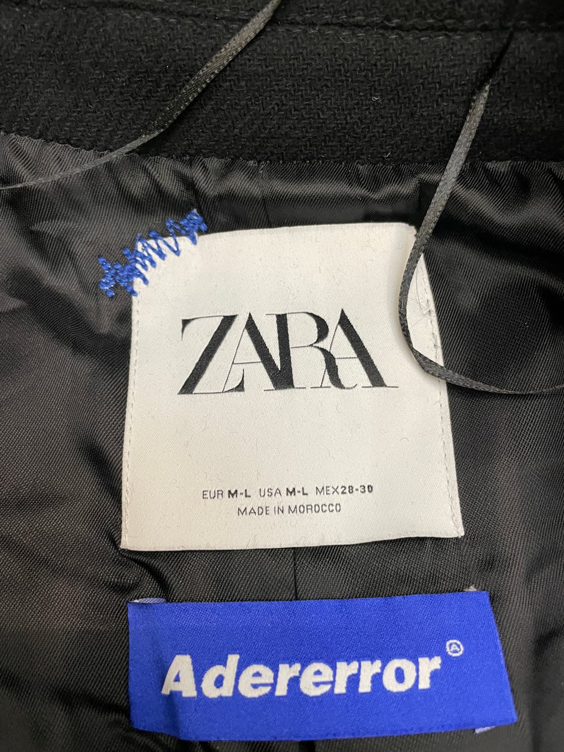 자더에러 코트 초판 블랙 상품이미지3