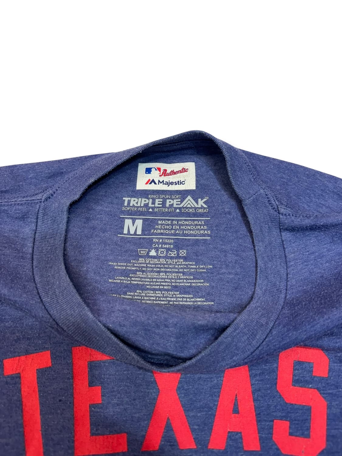 마제스틱 텍사스 레인저스 빈티지 티셔츠 (M)  상품이미지4