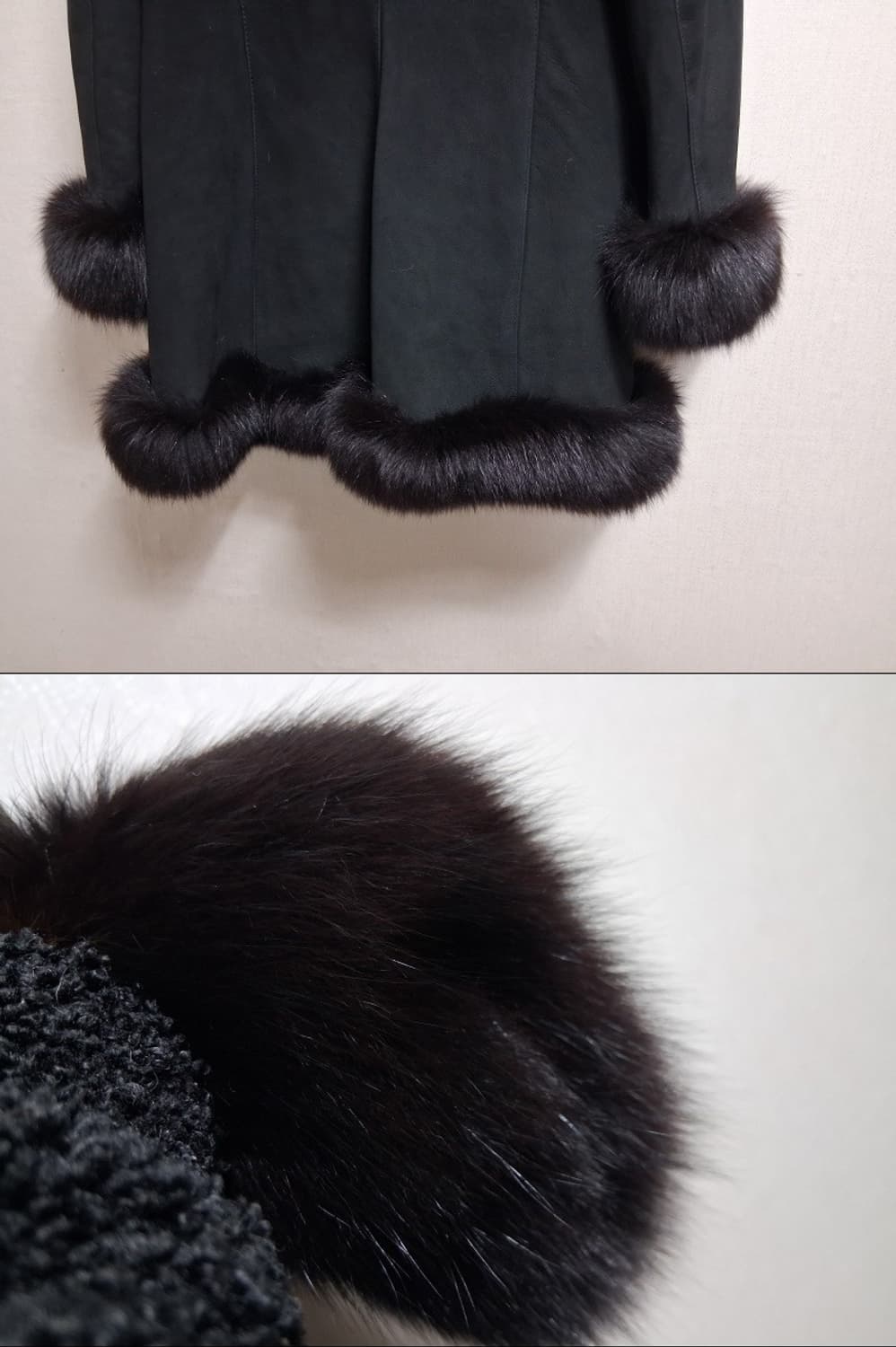 FONTELLI 여성 오리지날 블랙 무스탕 
검정양털무스탕 66 상품이미지8