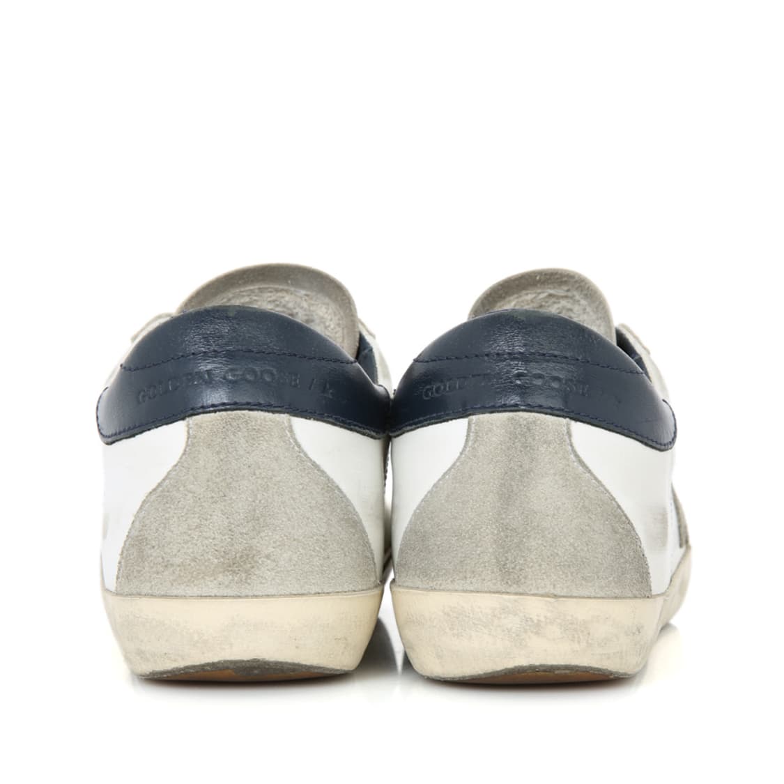 골든구스 슈퍼스타 스니커즈 스타 블루 힐탭 운동화 GWF00102 상품이미지5