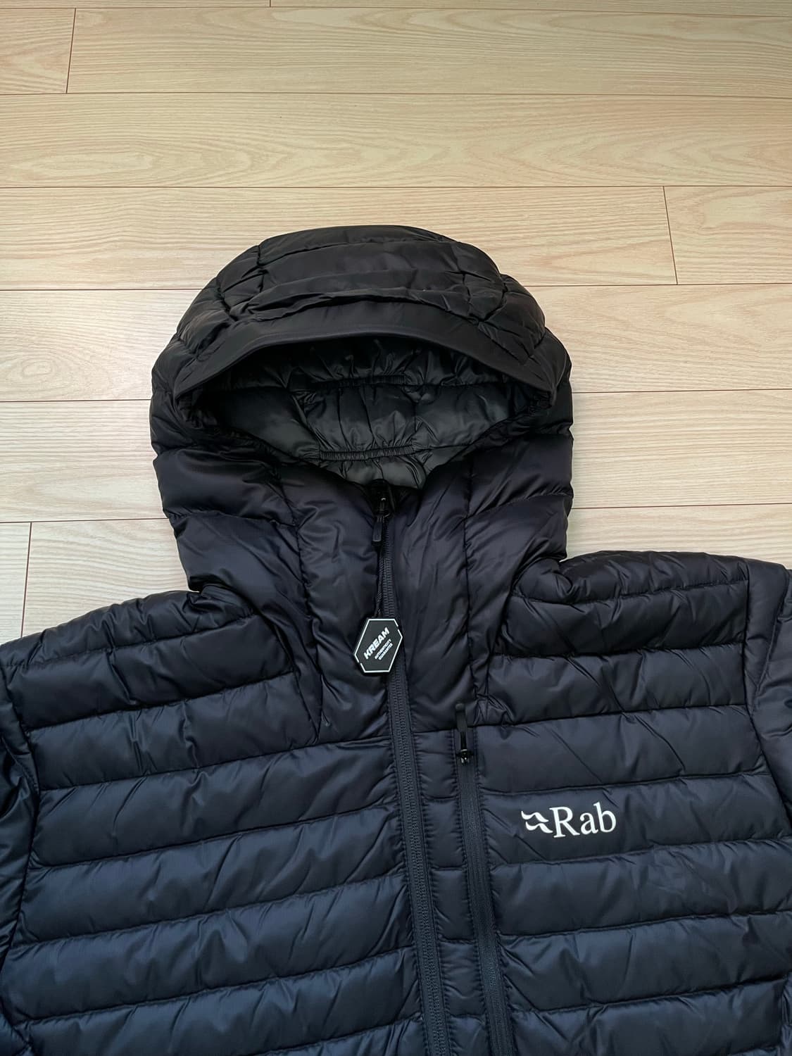 랩 마이크로라이트 알파인 자켓 블랙 L (새상품) 상품이미지2