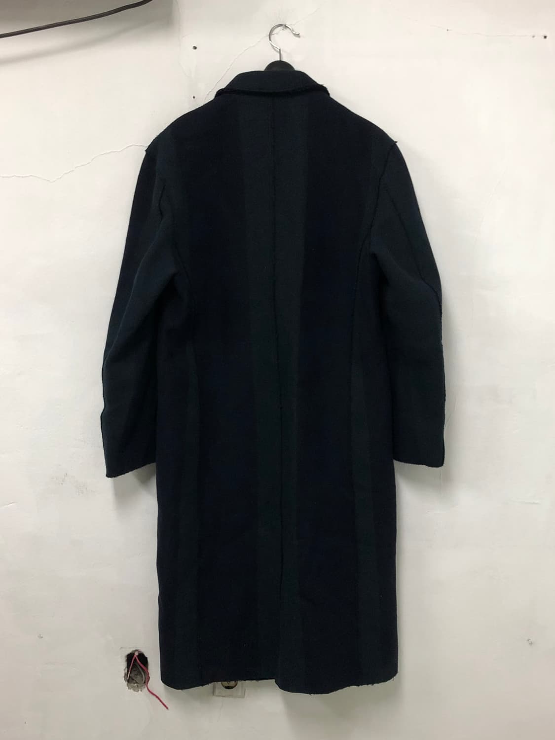 Pushbutton Oversize Wool Coat 상품이미지5