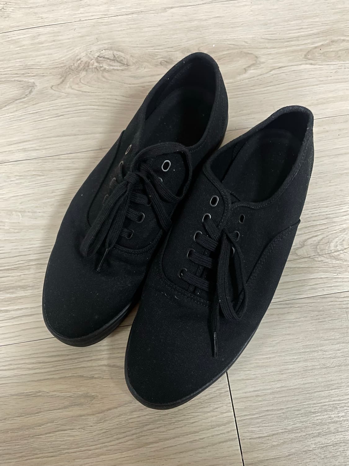 무인양품 검정 스니커즈 260 상품이미지1