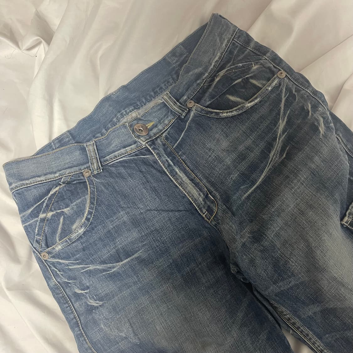 코니커니진스 워싱 데님 포켓팬츠 XL 상품이미지2