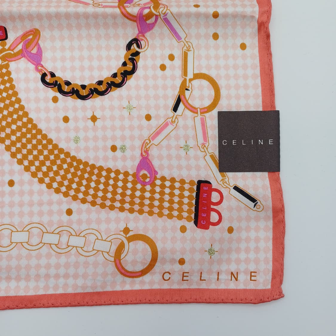 CELINE 셀린느 손수건 스카프 [BFS7491_0429-01] 상품이미지5