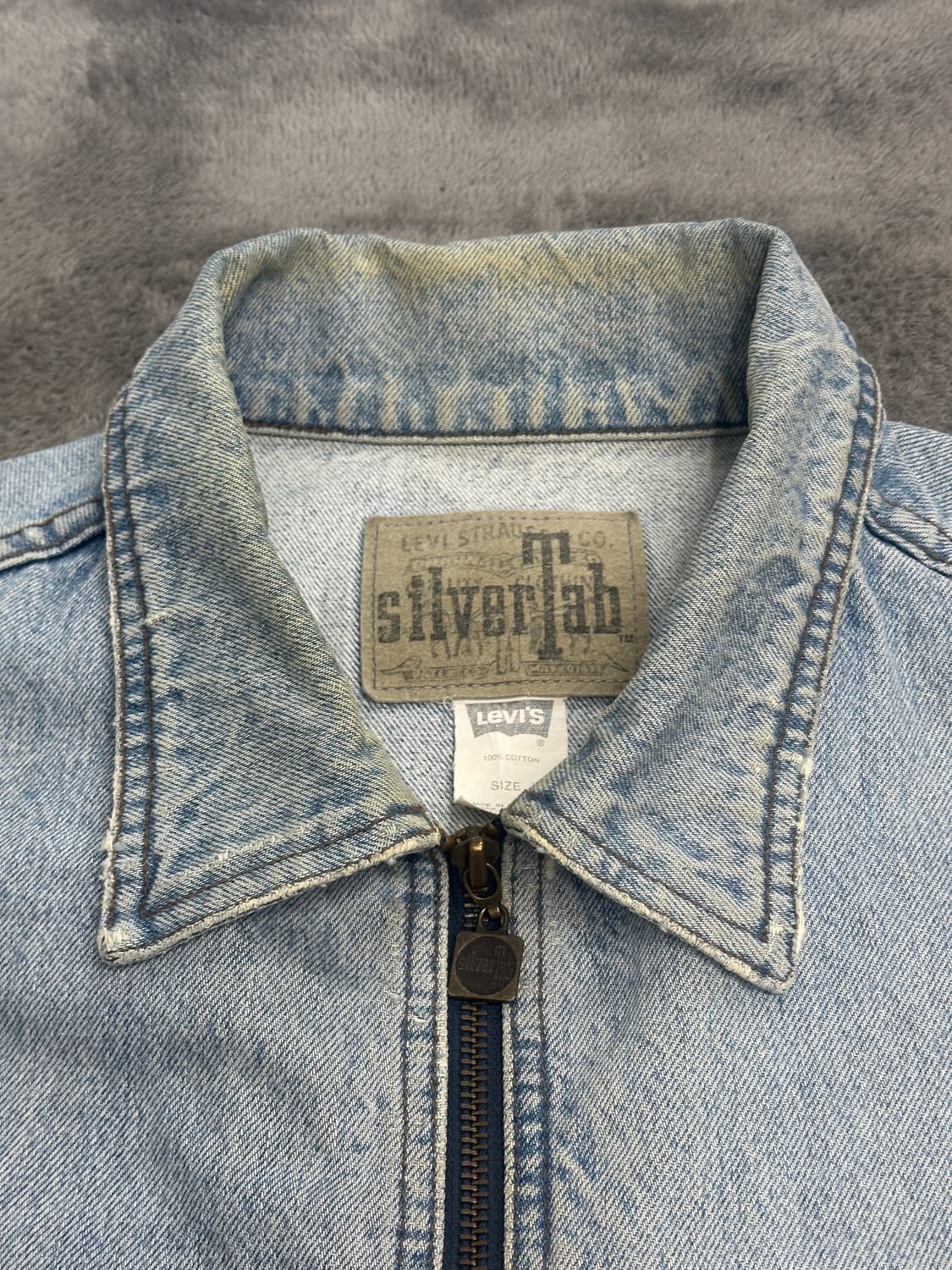 00s 리바이스 실버탭  91-B 데님 자켓 L 상품이미지3