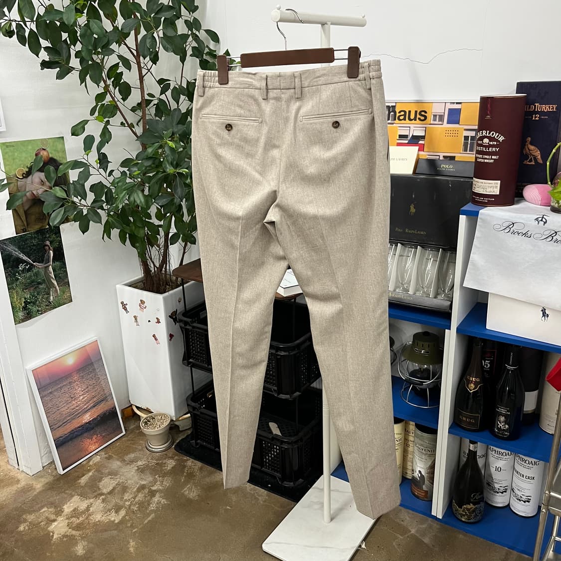 맨온더분 울 팬츠 새상품 48 상품이미지4