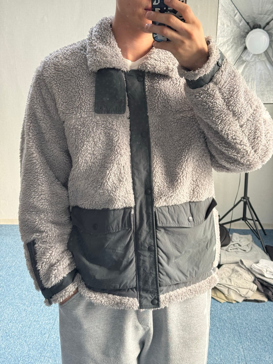 하이드아웃 후리스패딩 상품이미지6