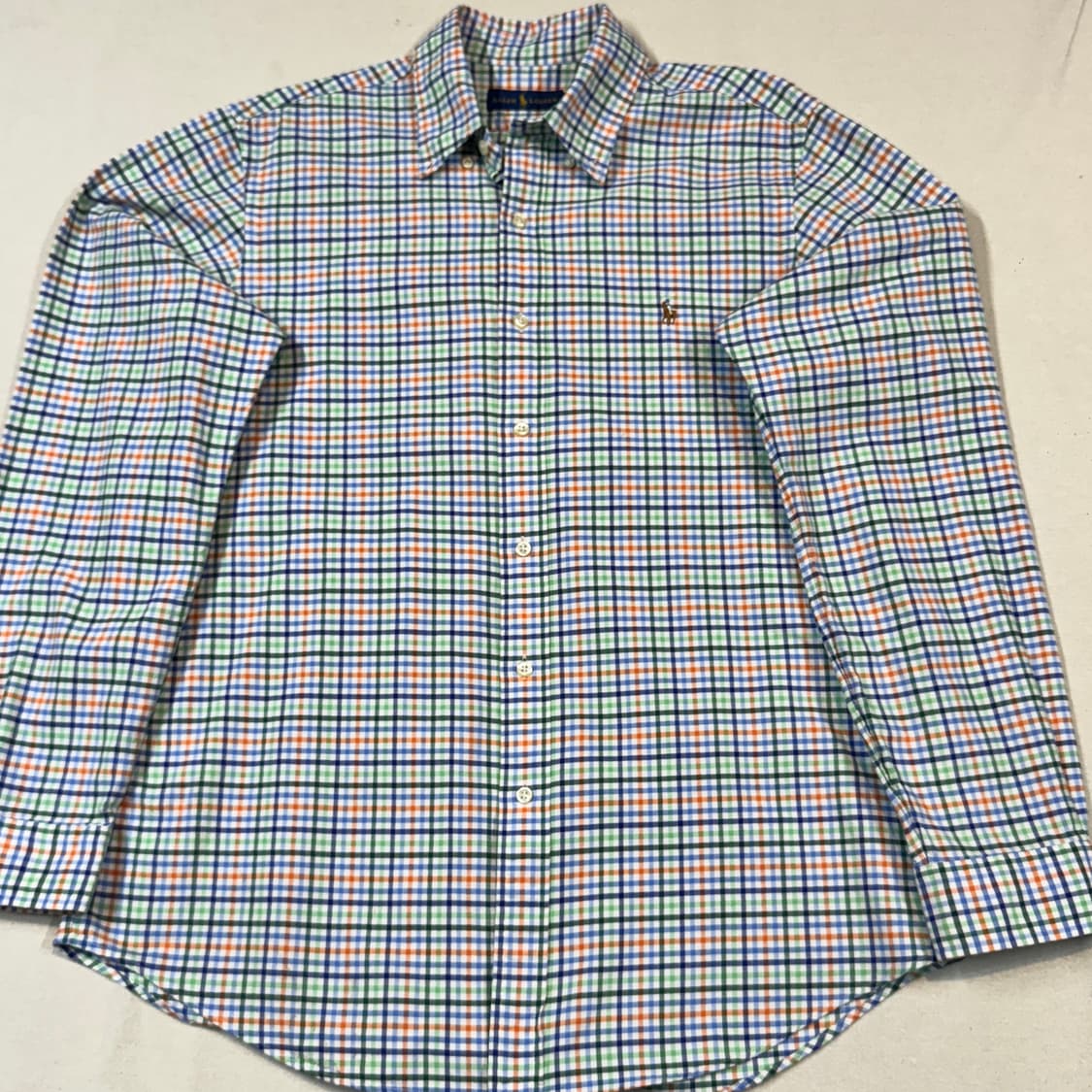 L) 폴로 랄프로렌 멀티 컬러 깅엄 체크 옥스포드 셔츠 상품이미지2