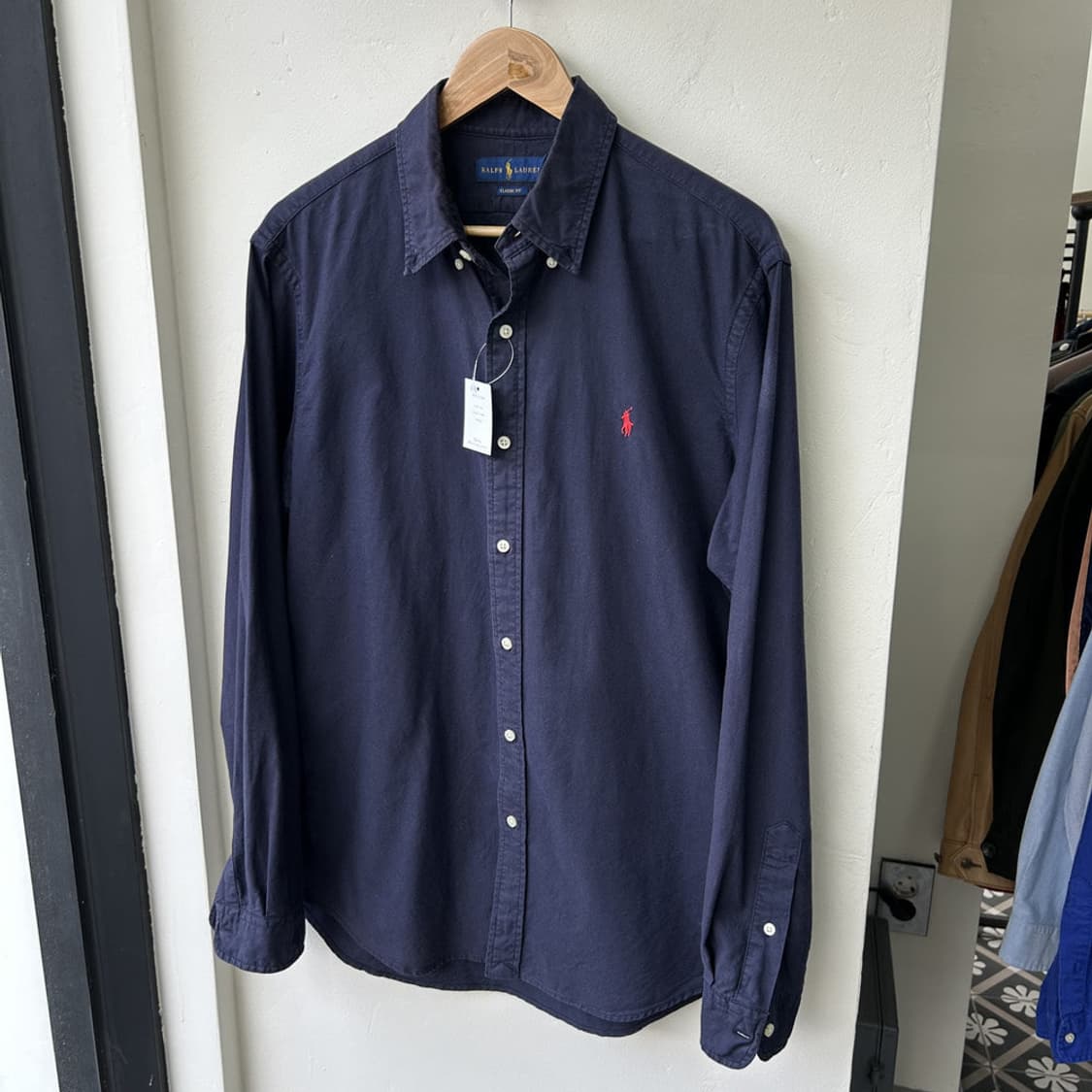16196 - 폴로 랄프로렌 네이비 셔츠 상품이미지2