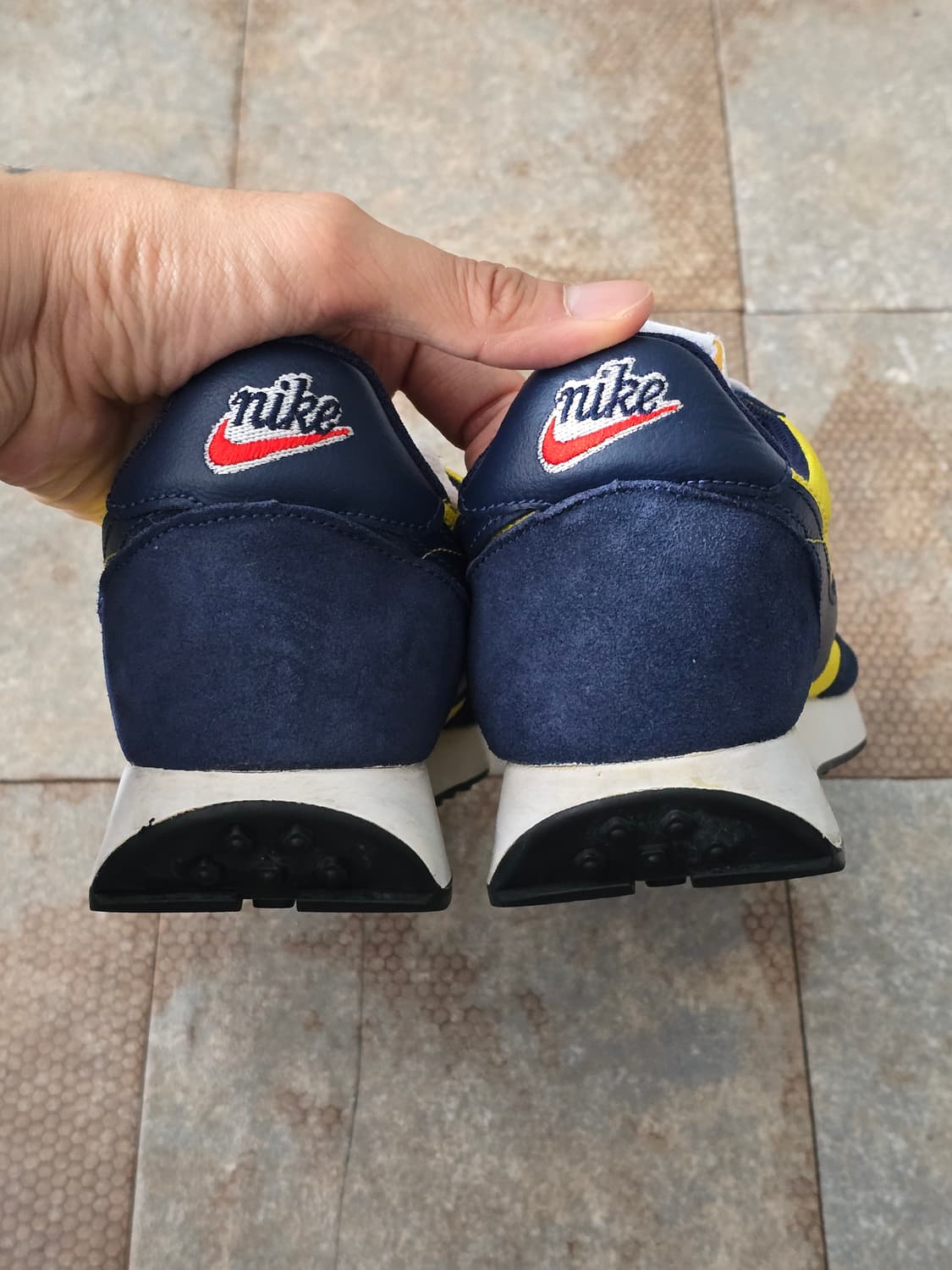 (265)나이키 에어 테일윈드 79 옐로우 네이비  상품이미지9