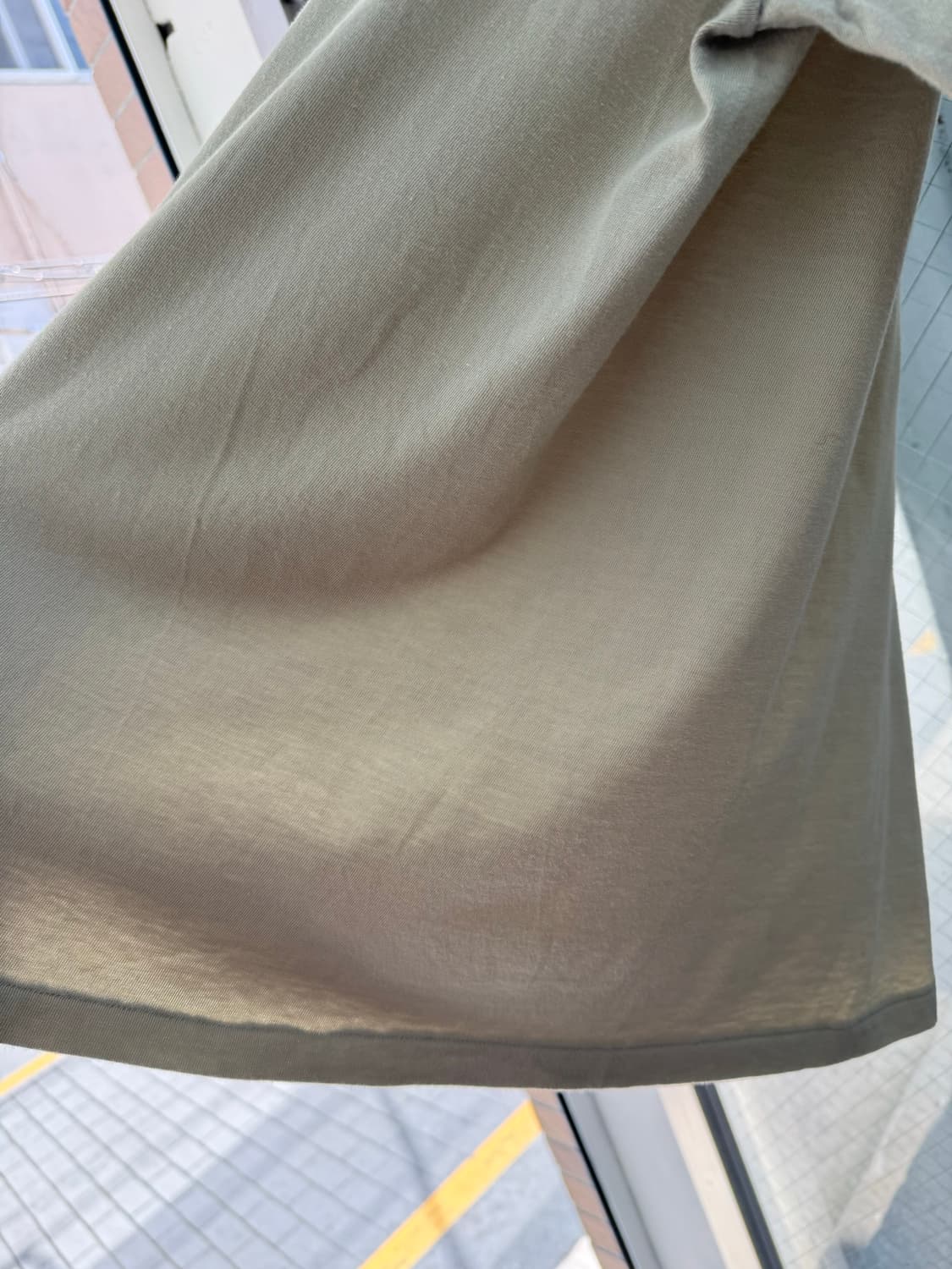 AURALEE Side Seamless Crew Neck T-Shirt 상품이미지5