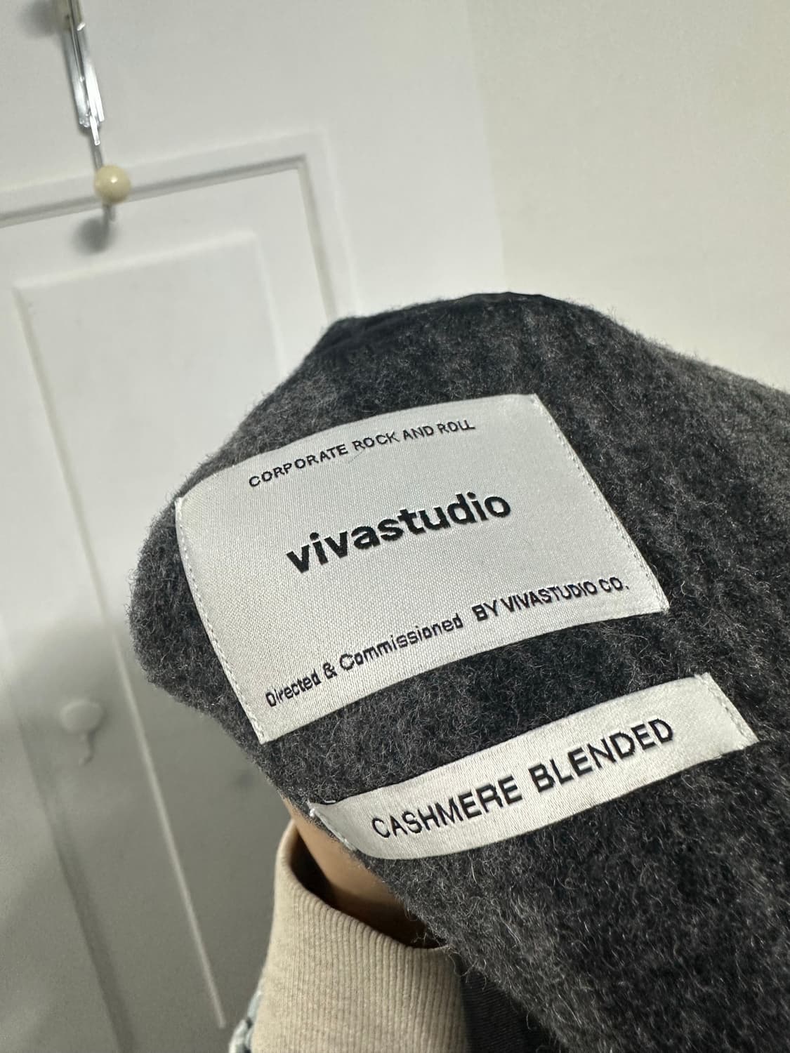 비바스튜디오 오버핏 더플코트 상품이미지3