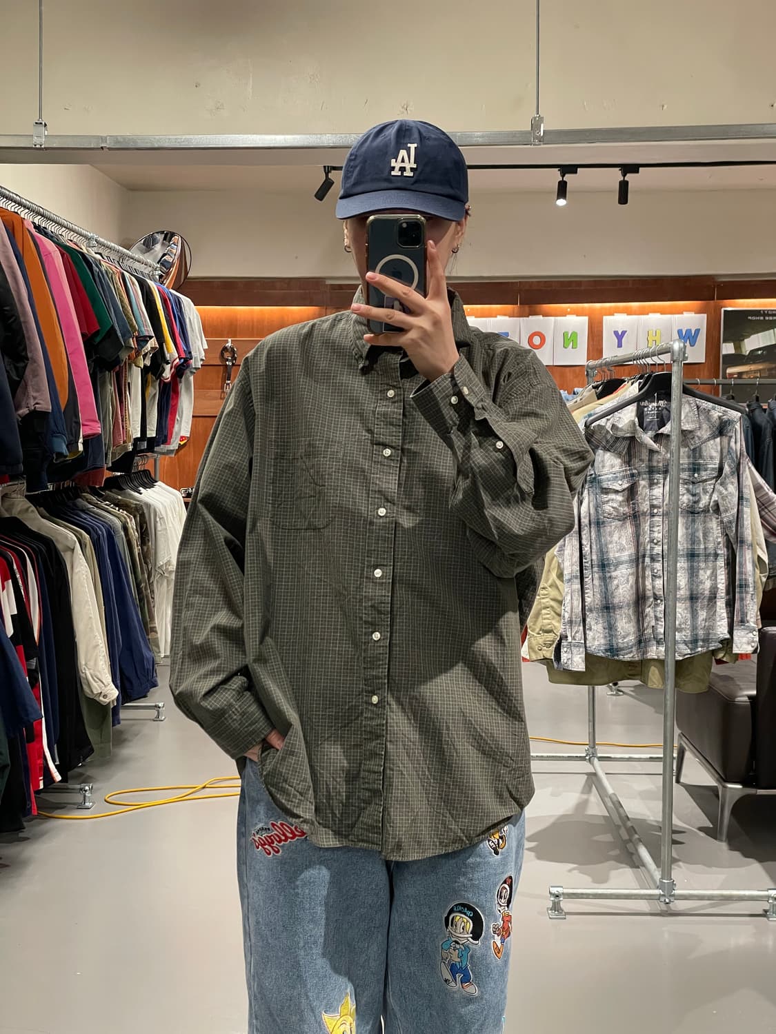 Brooks sport 체크 셔츠   상품이미지1