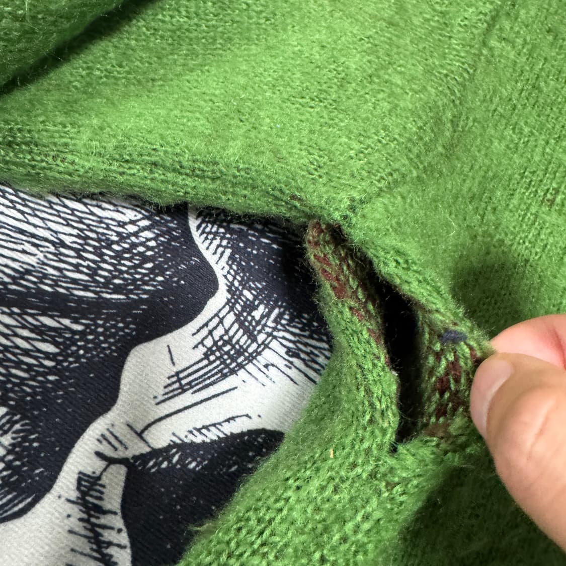 슈퍼서브 오버핏 니트 L사이즈 상품이미지5