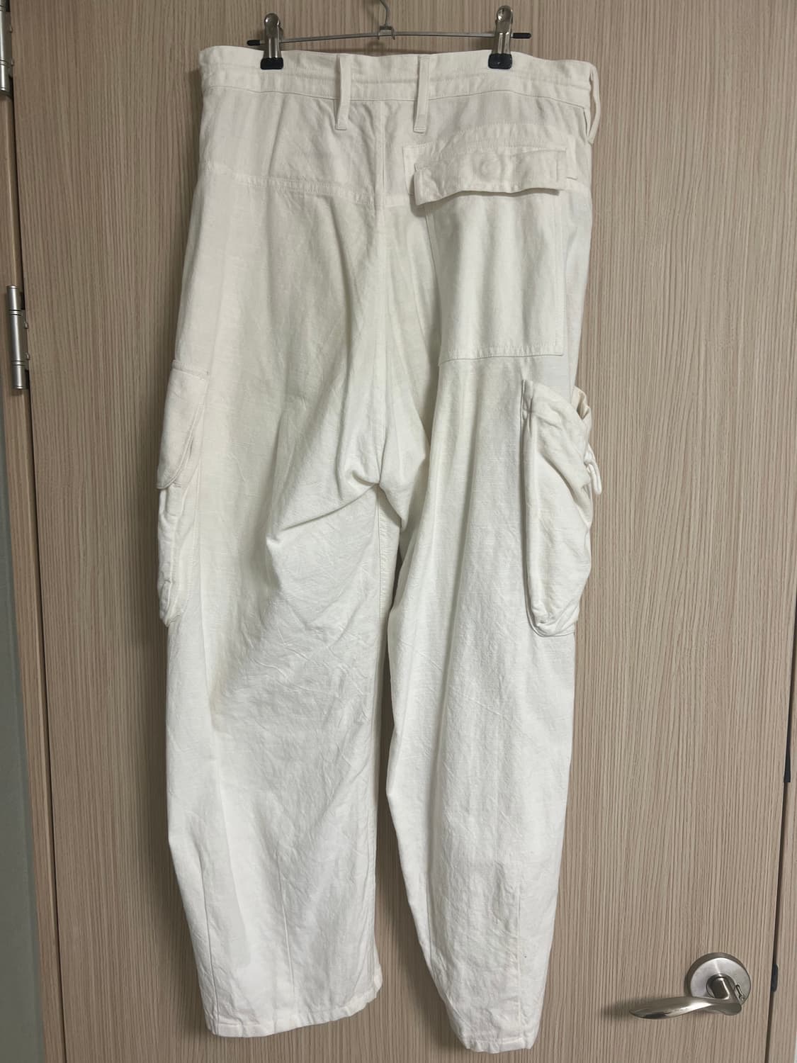 Story mfg forager 카고 팬츠 화이트 S 상품이미지4