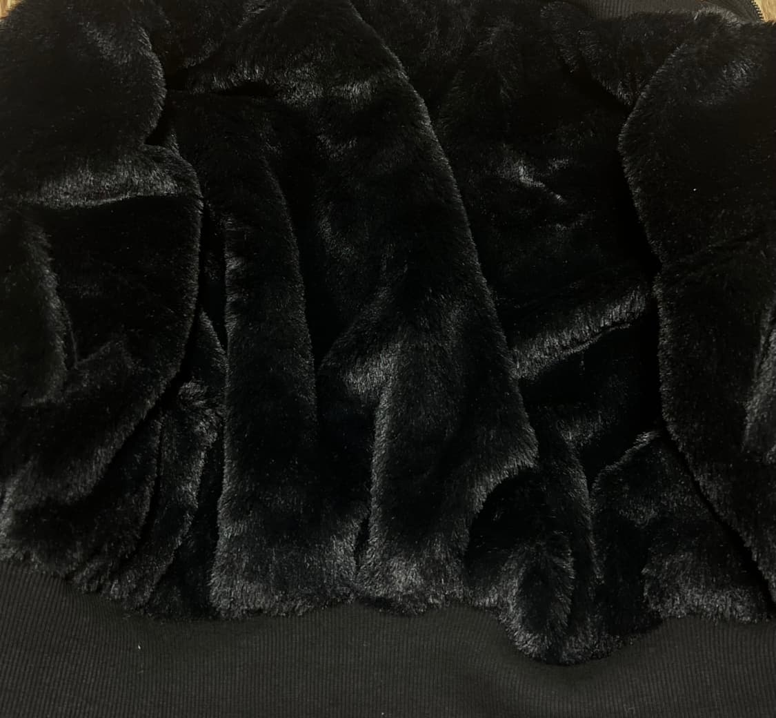 빈티지 퍼 양면 크롭 항공점퍼 상품이미지2