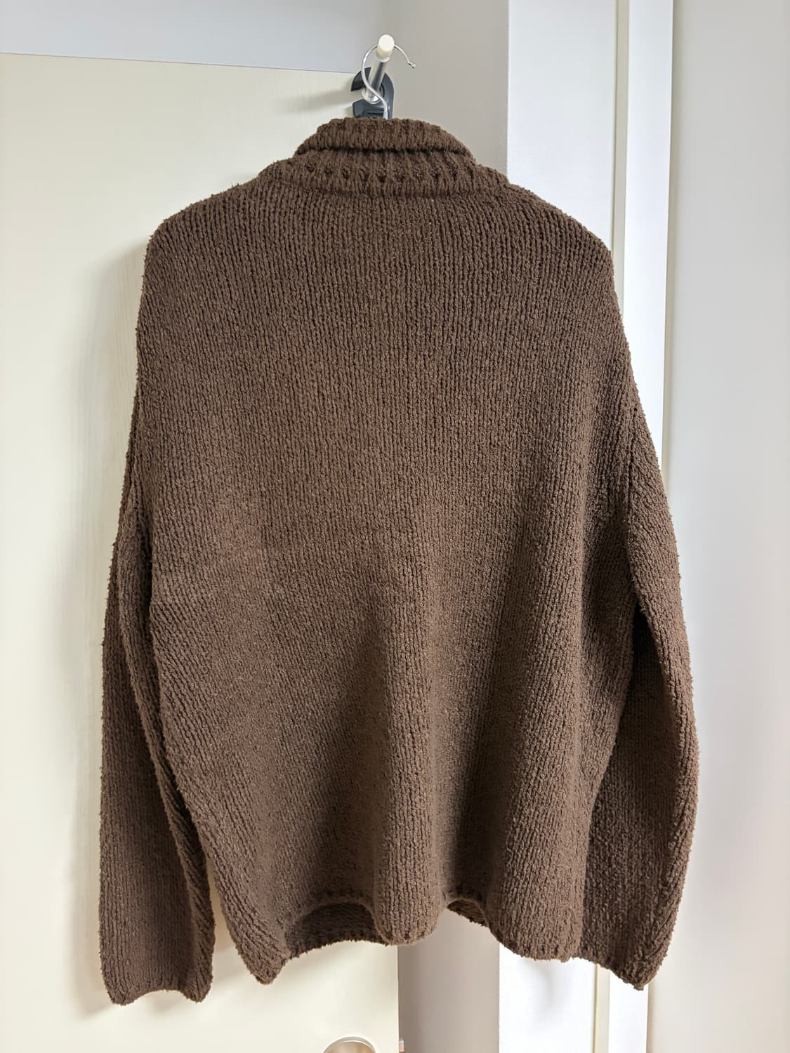 [L] 아모멘토 버튼업 가디건 브라운 상품이미지4