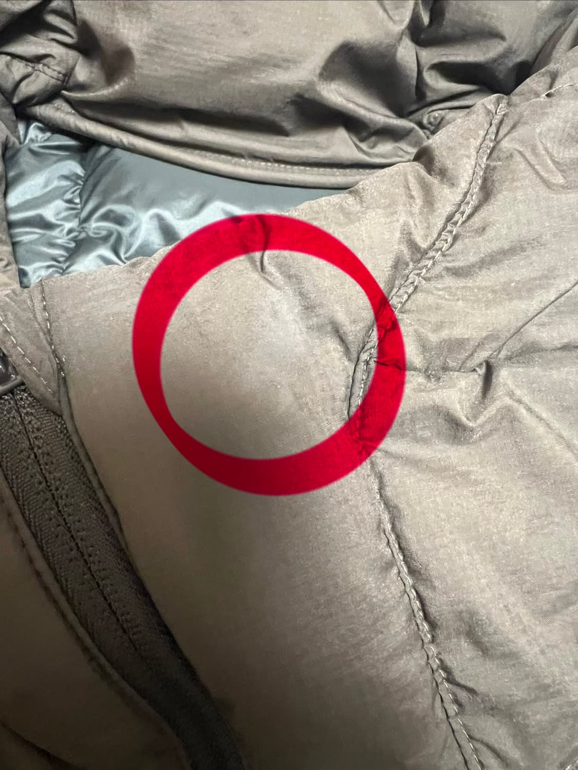 몽벨 재팬 EX800 네이지 다운 파카 다크브라운 M 상품이미지8